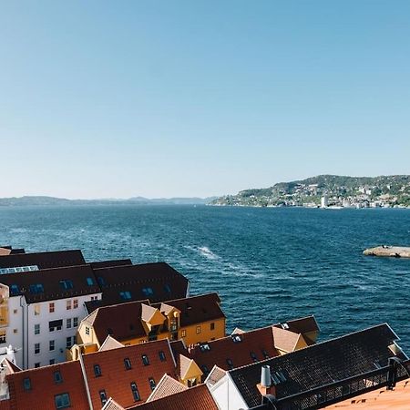 Beautiful Penthouse With An Ocean View In Bergen Apartamento Exterior foto